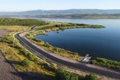 Tuchomyšlský okruh, JV - červenec 2020 (Fotografie jezera Milada)